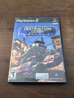 Sony PS2 Destruction Derby Game